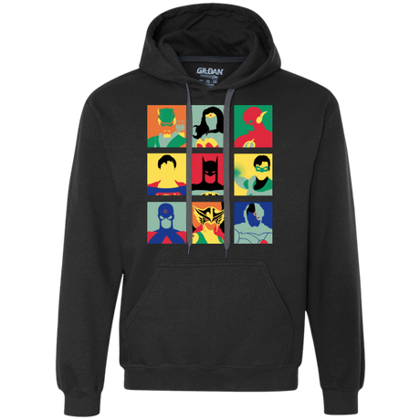 Sweatshirts Black / Small Justice Pop Premium Fleece Hoodie