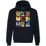 Sweatshirts Navy / Small Justice Pop Premium Fleece Hoodie
