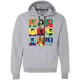 Sweatshirts Sport Grey / Small Justice Pop Premium Fleece Hoodie