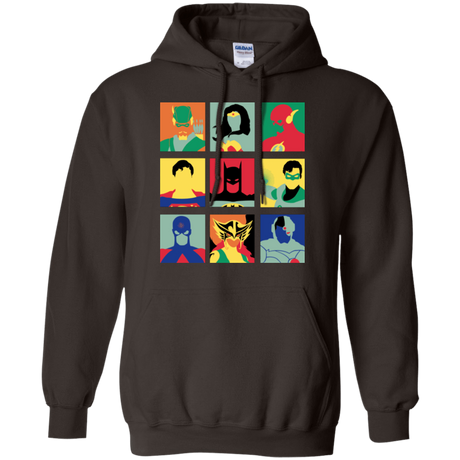 Sweatshirts Dark Chocolate / Small Justice Pop Pullover Hoodie