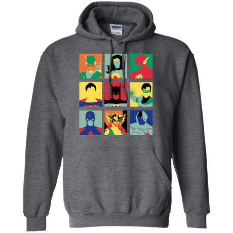 Sweatshirts Dark Heather / Small Justice Pop Pullover Hoodie