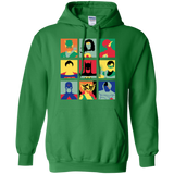 Sweatshirts Irish Green / Small Justice Pop Pullover Hoodie