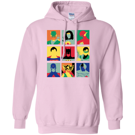 Sweatshirts Light Pink / Small Justice Pop Pullover Hoodie