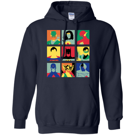 Sweatshirts Navy / Small Justice Pop Pullover Hoodie