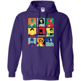 Sweatshirts Purple / Small Justice Pop Pullover Hoodie