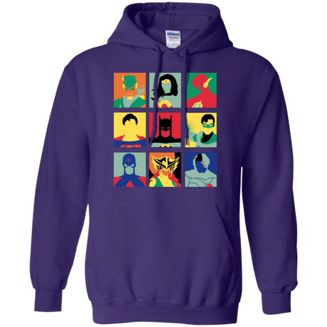 Sweatshirts Purple / Small Justice Pop Pullover Hoodie