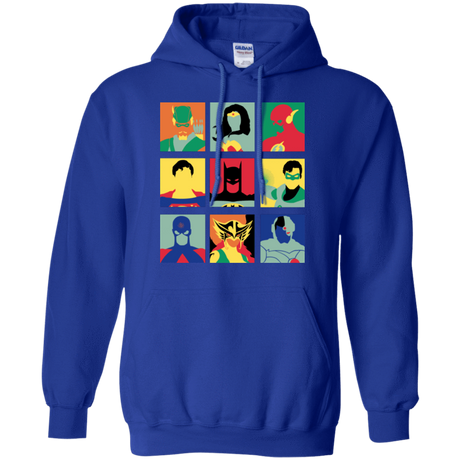 Sweatshirts Royal / Small Justice Pop Pullover Hoodie