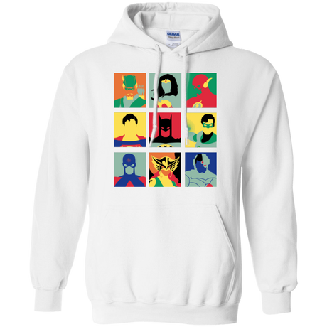 Sweatshirts White / Small Justice Pop Pullover Hoodie