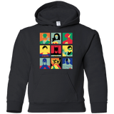 Sweatshirts Black / YS Justice Pop Youth Hoodie