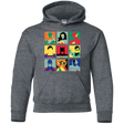 Sweatshirts Dark Heather / YS Justice Pop Youth Hoodie
