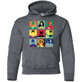 Sweatshirts Dark Heather / YS Justice Pop Youth Hoodie