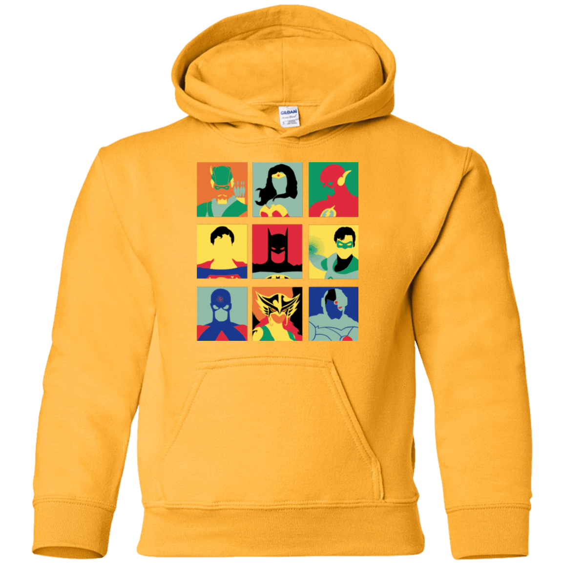 Sweatshirts Gold / YS Justice Pop Youth Hoodie
