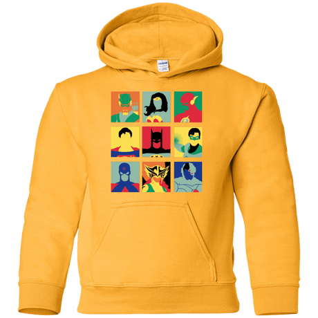 Sweatshirts Gold / YS Justice Pop Youth Hoodie