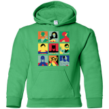 Sweatshirts Irish Green / YS Justice Pop Youth Hoodie