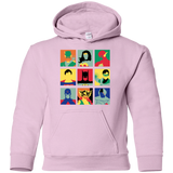 Sweatshirts Light Pink / YS Justice Pop Youth Hoodie