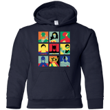 Sweatshirts Navy / YS Justice Pop Youth Hoodie