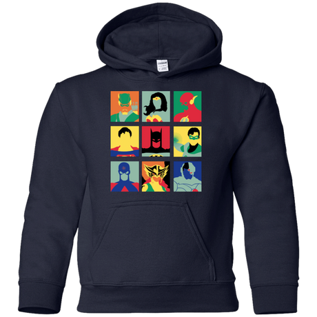Sweatshirts Navy / YS Justice Pop Youth Hoodie