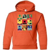 Sweatshirts Orange / YS Justice Pop Youth Hoodie