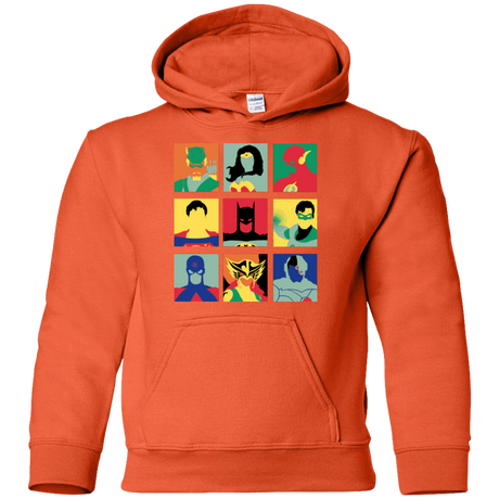 Sweatshirts Orange / YS Justice Pop Youth Hoodie