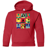 Sweatshirts Red / YS Justice Pop Youth Hoodie