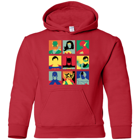 Sweatshirts Red / YS Justice Pop Youth Hoodie
