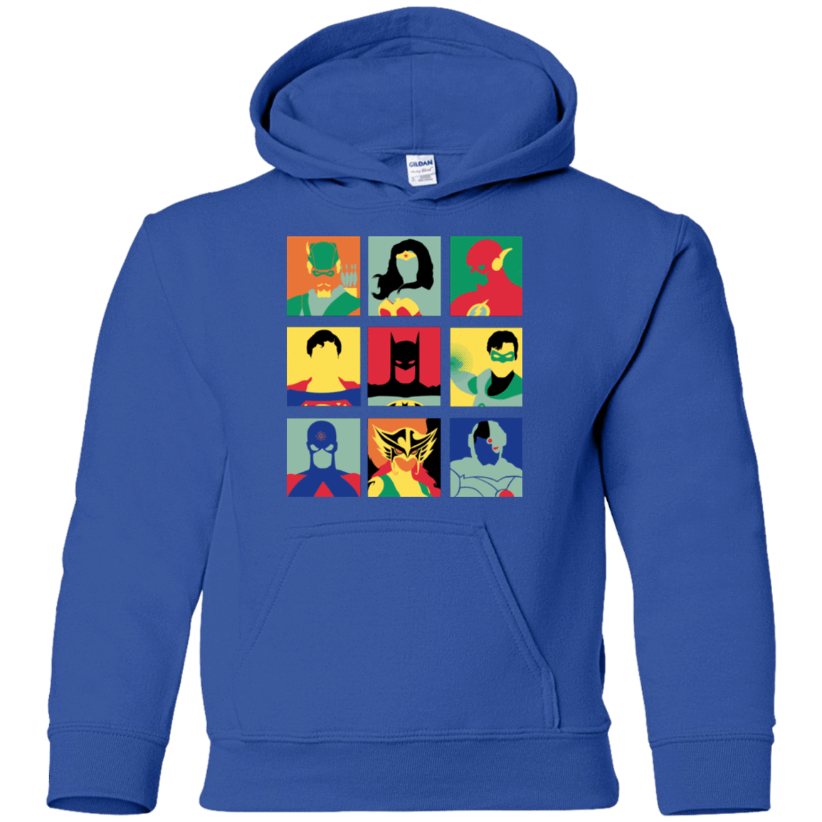 Sweatshirts Royal / YS Justice Pop Youth Hoodie