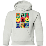 Sweatshirts White / YS Justice Pop Youth Hoodie