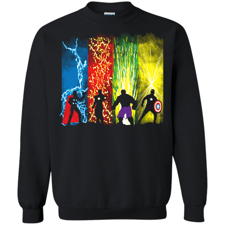 Sweatshirts Black / S Justice Prevails Crewneck Sweatshirt