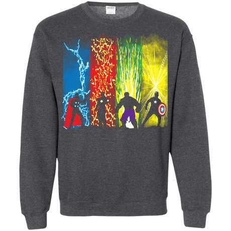 Sweatshirts Dark Heather / S Justice Prevails Crewneck Sweatshirt