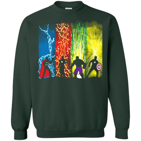 Sweatshirts Forest Green / S Justice Prevails Crewneck Sweatshirt