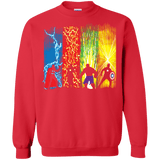 Sweatshirts Red / S Justice Prevails Crewneck Sweatshirt