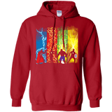 Sweatshirts Red / S Justice Prevails Pullover Hoodie