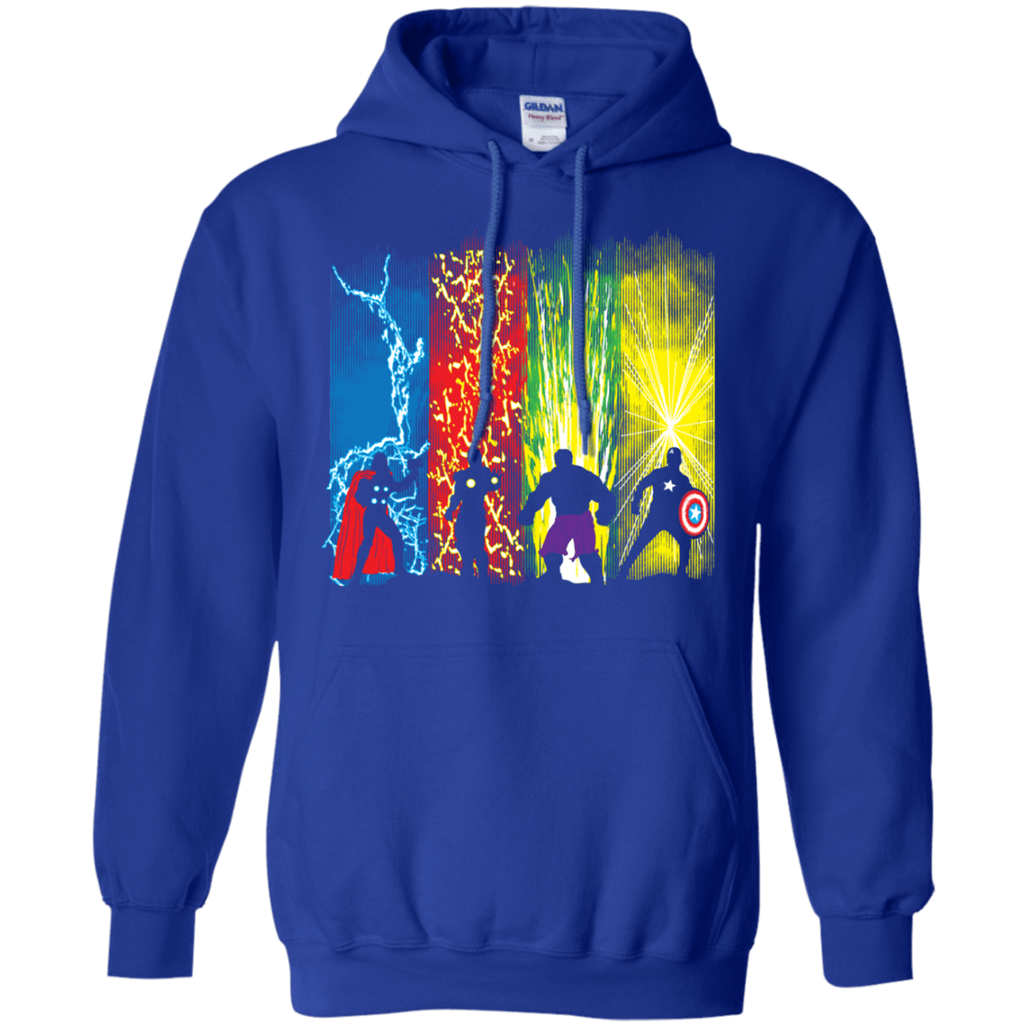 Sweatshirts Royal / S Justice Prevails Pullover Hoodie