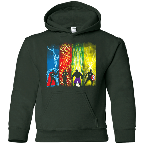 Sweatshirts Forest Green / YS Justice Prevails Youth Hoodie