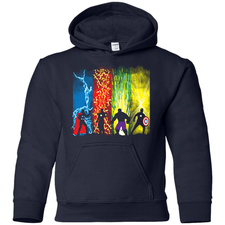 Sweatshirts Navy / YS Justice Prevails Youth Hoodie