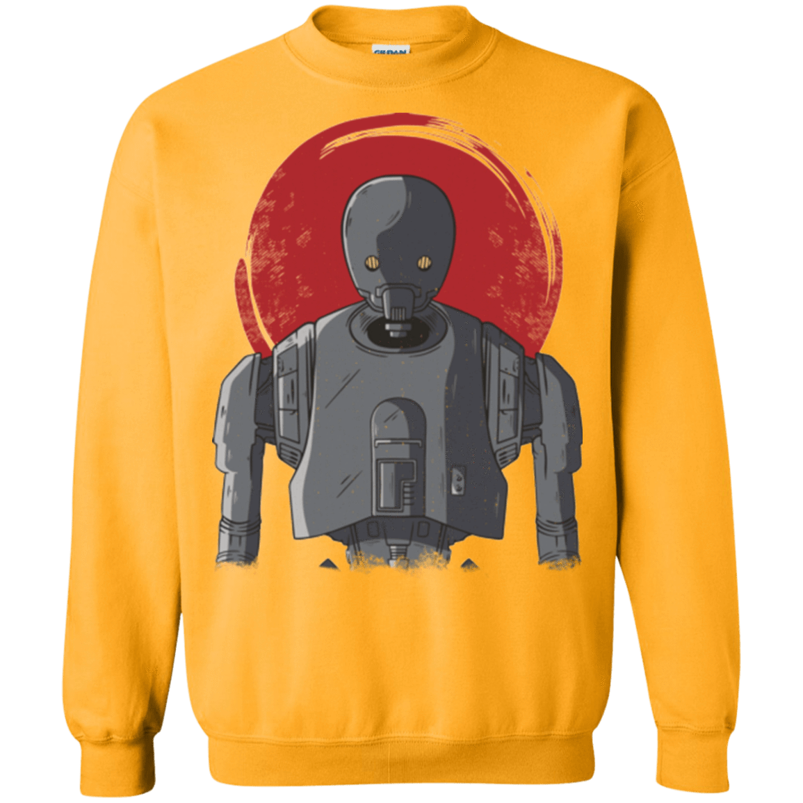 Sweatshirts Gold / Small K-2SO Crewneck Sweatshirt