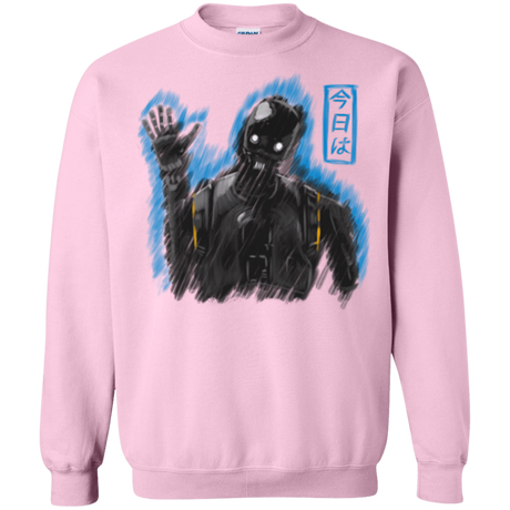 Sweatshirts Light Pink / Small K-2SO Crewneck Sweatshirt