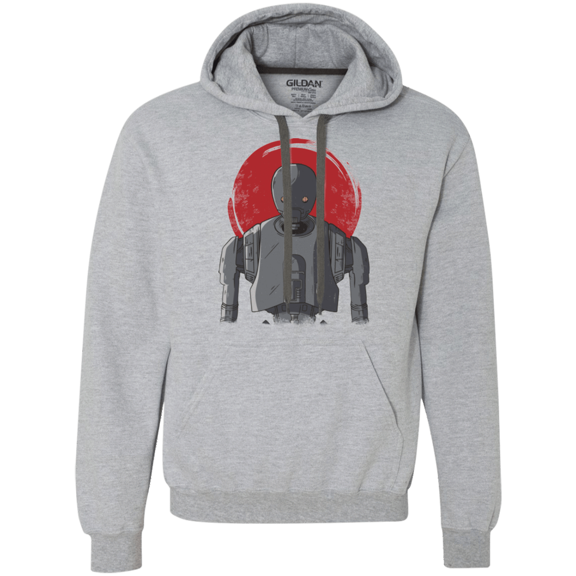 Sweatshirts Sport Grey / Small K-2SO Premium Fleece Hoodie