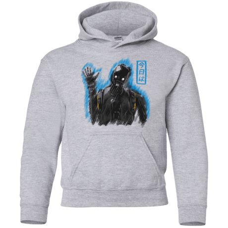 Sweatshirts Sport Grey / YS K-2SO Youth Hoodie