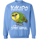 Sweatshirts Carolina Blue / S Kakapo Spirit Animal Crewneck Sweatshirt