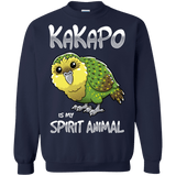 Sweatshirts Navy / S Kakapo Spirit Animal Crewneck Sweatshirt