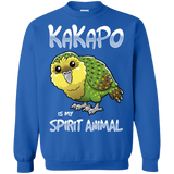 Sweatshirts Royal / S Kakapo Spirit Animal Crewneck Sweatshirt