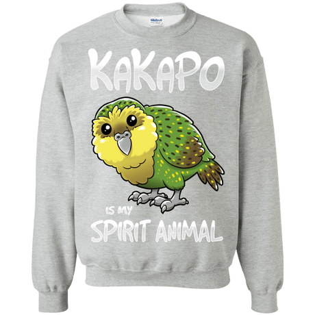 Sweatshirts Sport Grey / S Kakapo Spirit Animal Crewneck Sweatshirt