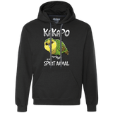 Sweatshirts Black / S Kakapo Spirit Animal Premium Fleece Hoodie