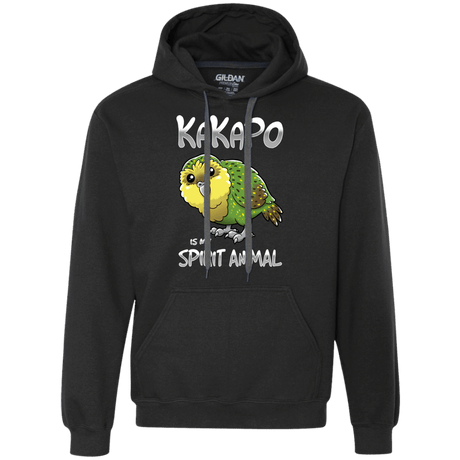 Sweatshirts Black / S Kakapo Spirit Animal Premium Fleece Hoodie