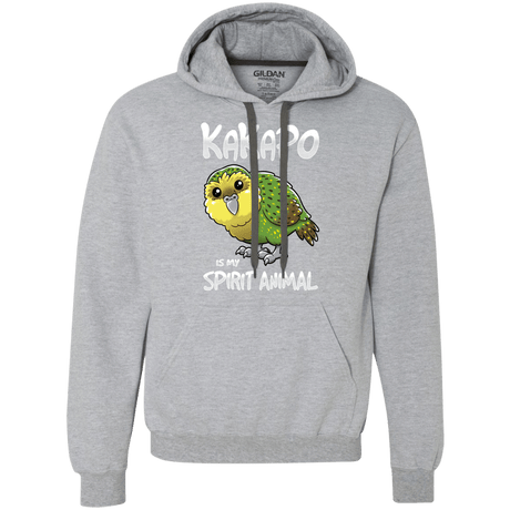 Sweatshirts Sport Grey / S Kakapo Spirit Animal Premium Fleece Hoodie