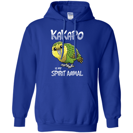 Sweatshirts Royal / S Kakapo Spirit Animal Pullover Hoodie