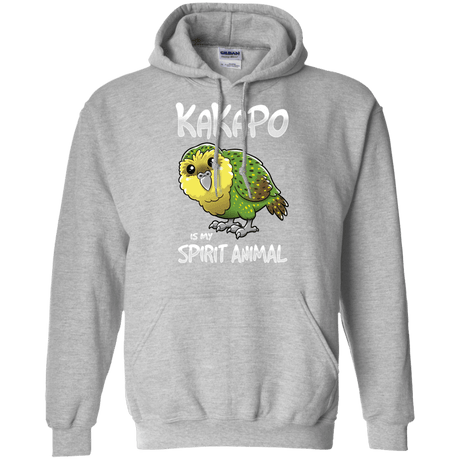 Sweatshirts Sport Grey / S Kakapo Spirit Animal Pullover Hoodie