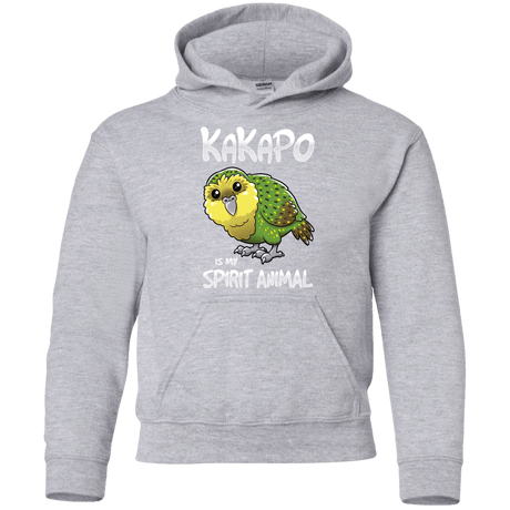 Sweatshirts Sport Grey / YS Kakapo Spirit Animal Youth Hoodie