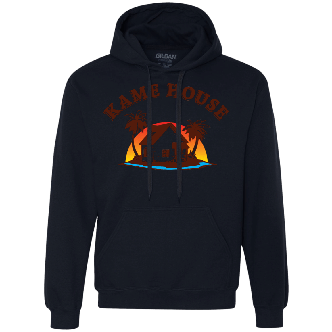 Sweatshirts Navy / S Kame House Premium Fleece Hoodie